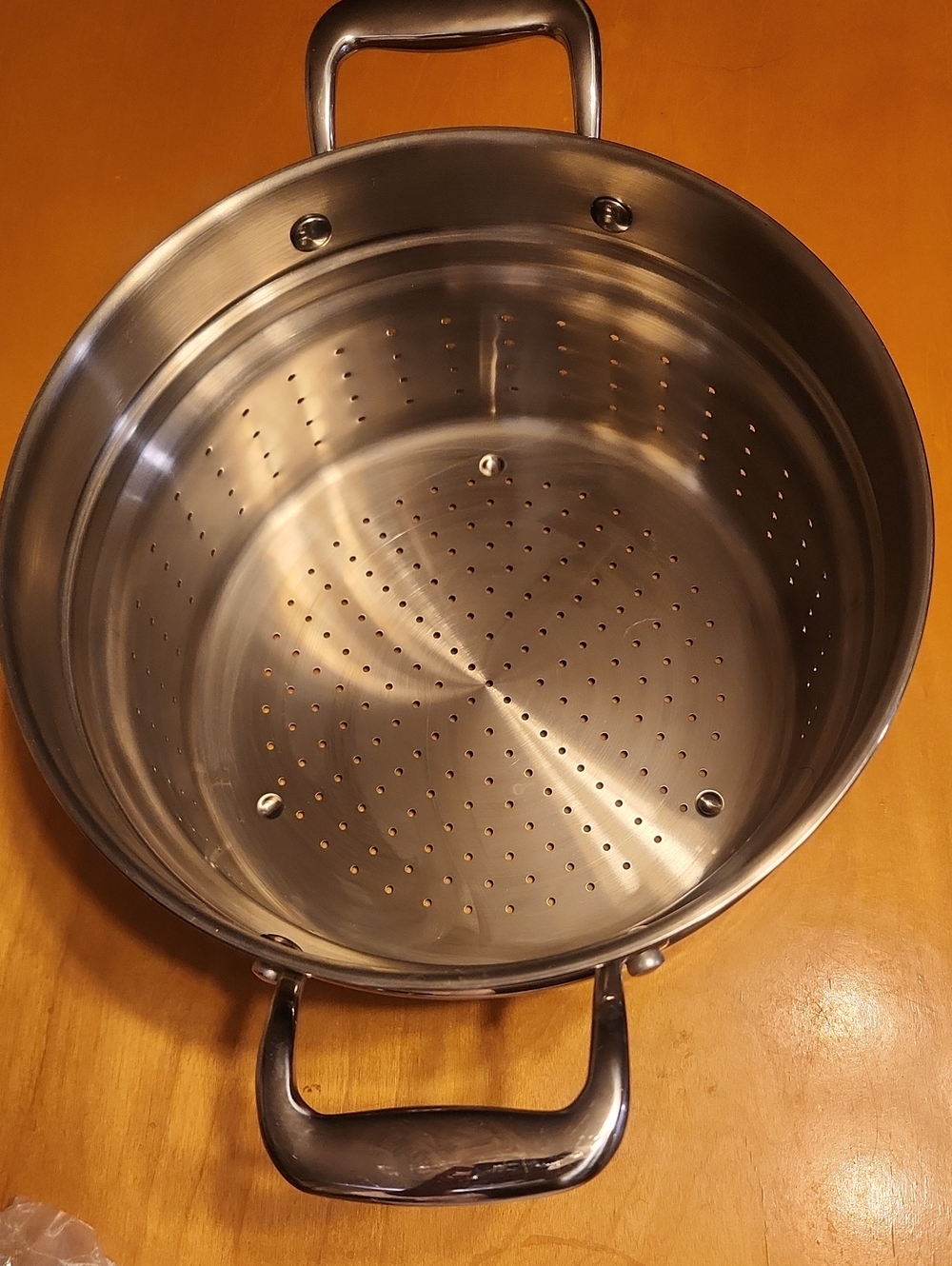 Tupperware Chef Series 8qt Stainless Steel Strainer